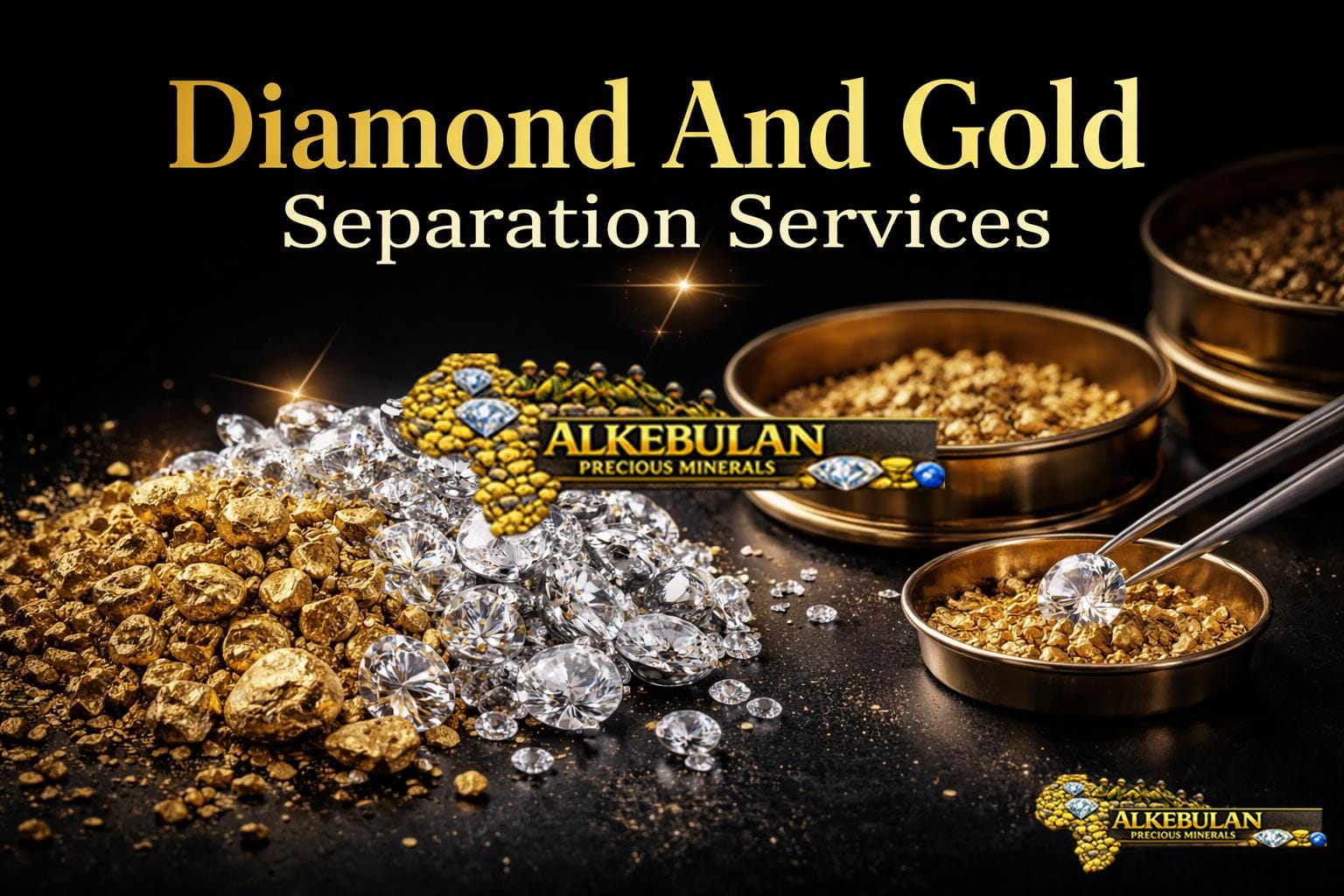 Diamond sand Gold Separation Services