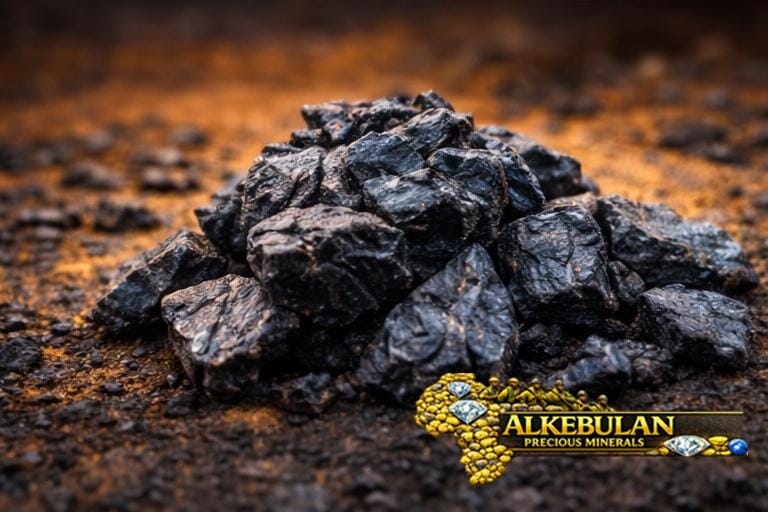 Coltan ore from Africa